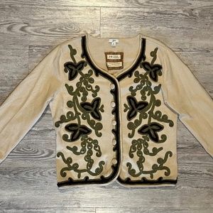 J.Jill cropped cardigan